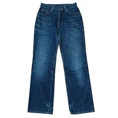 EDWIN Miss X JEANS 402 40352 ハイウエスト ストレートデニム 濃紺 インディゴ サイズ31 レディースL エドウィン