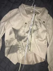 y2k風 ベージュ ヒップ系 服 フード スウェット フードジップアップ