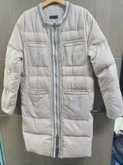 BENETTON ベネトン 超軽量 ダウンジャケット ロング丈