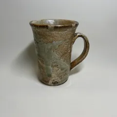 【味わいのある】陶器　マグカップ