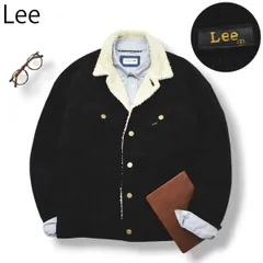 リー Lee ストームライダー コーデュロイ ボア ジャケット M ブラック ♪