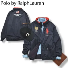 【ビッグポニー 刺繍 】 Polo ラルフローレン フード付き 中綿 ジャケット
