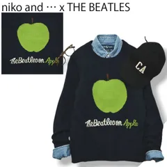 【コラボ】ニコアンド x ビートルズMEN'S ビートルズ ラム 混 ニット 3
