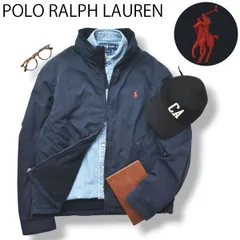 【定番】 POLO ラルフローレン ジップアップ スウィングトップ ブルゾン L