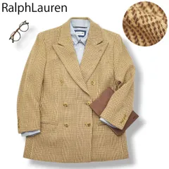 【極美品】 ラルフローレン テーラードジャケット ブレザー 秋冬 9 チェック♪