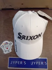 キャップ【新品未使用品】ゴルフ SRIXON スリクソン キャップ SMH5150X　ホワイト　(大崎店)