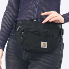 Carhartt Classic Waist Pack (B0000554), lightweight polyester belt bag/waist pouch for men and women, featuring a logo.