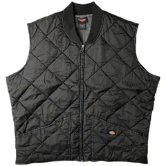 古着 ディッキーズ Dickies 中綿入り キルティングベスト メンズXL相当/eaa605699