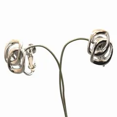 ネジバネ式 四角イヤリング E 0804