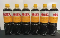 ミツカン 味ぽん 1L×6本 ポン酢　921871++ セット商品