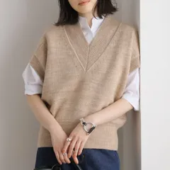 JOURNAL STANDARD L’essage (ジャーナルスタンダードレサージュ) 25080370713030 25AW MIXヤーンベスト レディース ベージュ FREE