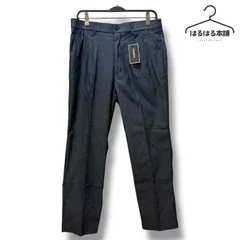 PARIS／パンツ／ズボン／ブルー系／青／シンプル／刺繍／ロング／未使用タグ付き／L