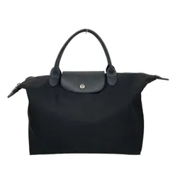 LONGCHAMP(ロンシャン) ハンドバッグ ル・プリアージュネオ 黒 レザー