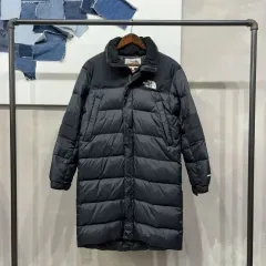 (90) THE NORTH FACE ザノースフェイス ホワイトラベル ウィンドストッパー グースダウン グースダウン 거위털 ロング ダウン
