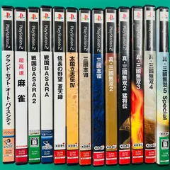 【ジャンク品 25枚 Dセット】PS2 まとめ売り グランド・セフト・オート 超高速麻雀 戦国BASARA 信長の野望 太閤立志伝 三國志 真・三國無双 無双OROCHI ファイナルファンタジー 実況パワフルプロ野球 ワールドサッカーウイニングイレブンなど