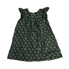 B064 ボンポワン 半袖 ノースリーブ ワンピース キッズ フランス 女 紺 ガールズ 3