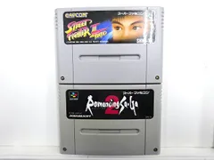 ☆スーファミ Romancing Sa・Ga  STREET FIGHTER2TURBO カセットセット 中古品☆