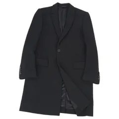 【限定】Dolce & Gabbana 上質ウールメルトン チェスターコート48 限定】Dolce & Gabbana 上質ウールメルトン チェスターコート48