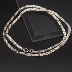L742 ヴィンテージ 925刻印 ネックレス チェーン デザイン シルバー