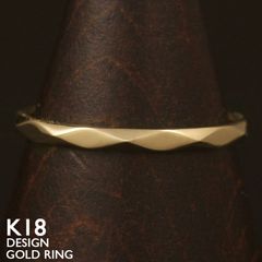 ショーメ CHAUMET K18YG トルサード ツイスト リング 指輪 - メルカリ