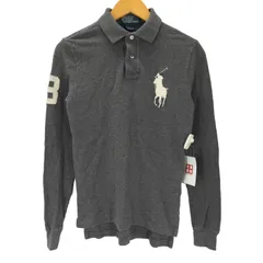ポロバイラルフローレン Polo by RALPH LAUREN 90S CUSTOM FIT ビックポニー 刺繍 ナンバリング 3 L/S ラガー ポロシャツ メンズ import：S 
