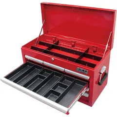 【整理整頓】SK11 ツールチェスト用トレイ SAC-T02 工具箱内をカスタマイズ！小物収納に最適！プラスチック製 2区画 190x270x38mm