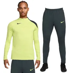 ナイキ NIKE  ナイキ DF ストライク ドリルトップ T90 ・パンツ 上下セット サッカーウェア ジャージ   (HV6403-FN2406)、(383/390)ライムライト