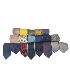 ネクタイ 19本セット  GUCCI ブルガリ Dior Salvatore Ferragamo 等 メンズ 【中古】 12509K290