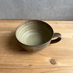 小石原焼 スープカップ マット 翁明窯元 陶器 器 和食器 かわいい 可愛い おしゃれのサムネイル
