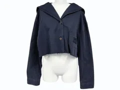 miu miu ミュウミュウ セーラーカラー クロップド ジャケット サイズ  