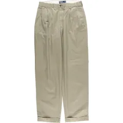 古着 ラルフローレン Ralph Lauren POLO by Ralph Lauren HAMMOND PANT チノパンツ メンズw33相当 ツータック/eaa605146