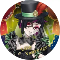 【中古】バッジ・ビンズ リリア・ヴァンルージュ 「ディズニー ツイステッドワンダーランド トレーディングオーロラメタル缶バッジ プレイフル・ドレスVer.」