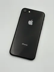 SIMフリー Apple iPhone8 64GB ブラック スペースグレイ 黒 バッテリー96％ au