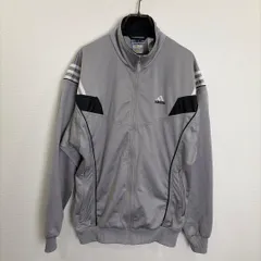 R00295 adidas アディダス グレー ジップアップジャケット Sサイズ