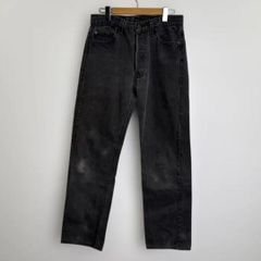 【極上品!!】80s Levi's 501 先染めブラック USA製 毛羽立ち 極上・毛羽立ち】USA製 リーバイス 501 先染め ブラック W36#646
