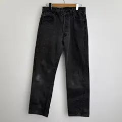 R00332 MADE IN USA Levi's 501 ブラックデニム