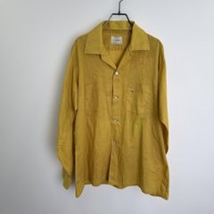 美品クリーニング済GANNETTO PORTOFINO ライムリネンシャツ41 - メルカリ