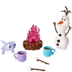 マテル(MATTEL) ディズニー（Disney）/アナと雪の女王（Frozen） オラフ／サラマンダー　(たきびセット)　【フィギュア　小物のセット】 【3才~】 HLW62 