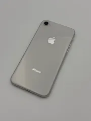 SIMフリー Apple iPhone8 64GB シルバー バッテリー93％ au
