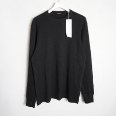 新品 25AW Comoli コモリ コットン カシミヤ ワッフル 長袖Tシャツ