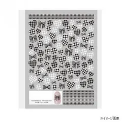 TSUMEKIRA(ツメキラ) ネイルシール 千鳥格子パーツ 白黒 NN-CDR-003  美容 化粧 美容グッズ ネイルケアネイルアート ネイルシール