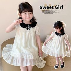 女児  ワンピース おしゃれ フォーマル 女の子 ワンピ 100cm 七五三 お出かけ 高級感 jinrui32