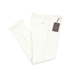 LARDINI スラックス ホワイト 48 イタリア製 - メルカリ