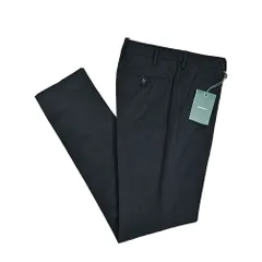 BERWICH ベルウィッチ / MORELLO ストレッチコットン ノータックパンツ ネイビー 433778のサムネイル
