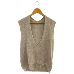 Deuxieme Classe (ドゥーズィエムクラス) ★★ ② 23080500430010 Lily Linen V/N ベスト レディース ベージュ FREE