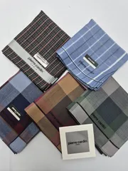 【新品】pierre cardin メンズハンカチ 5枚セット お買い得品