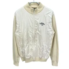 CALLAWAY　メンズ　男性用アウター 中綿ジャケット フルジップ　アイボリー　LL　キャロウェイ