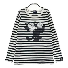 サイズ：0 PEARLY GATES パーリーゲイツ ×Felix 長袖Tシャツ ボーダー柄 ホワイト系 [240101585579] ゴルフウェア レディース ストスト