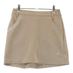 サイズ：L LE COQ GOLF ルコックゴルフ ; 2023年モデル ストレッチスカート  ベージュ系 [240101592324] ゴルフウェア レディース ストスト