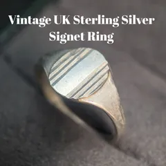 2026年最新】シグネットリング 英国の人気アイテム - メルカリ